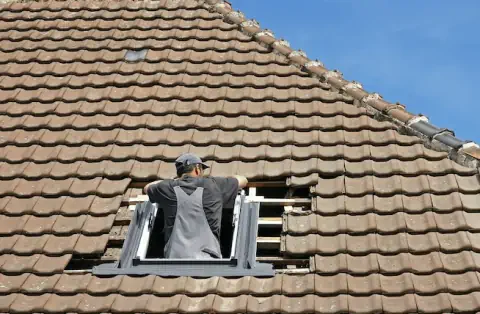 Pose de velux - Sanchey